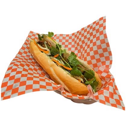 S2. Sub with Grilled Pork / Bánh mì thịt nướng 燒豬肉片面包
